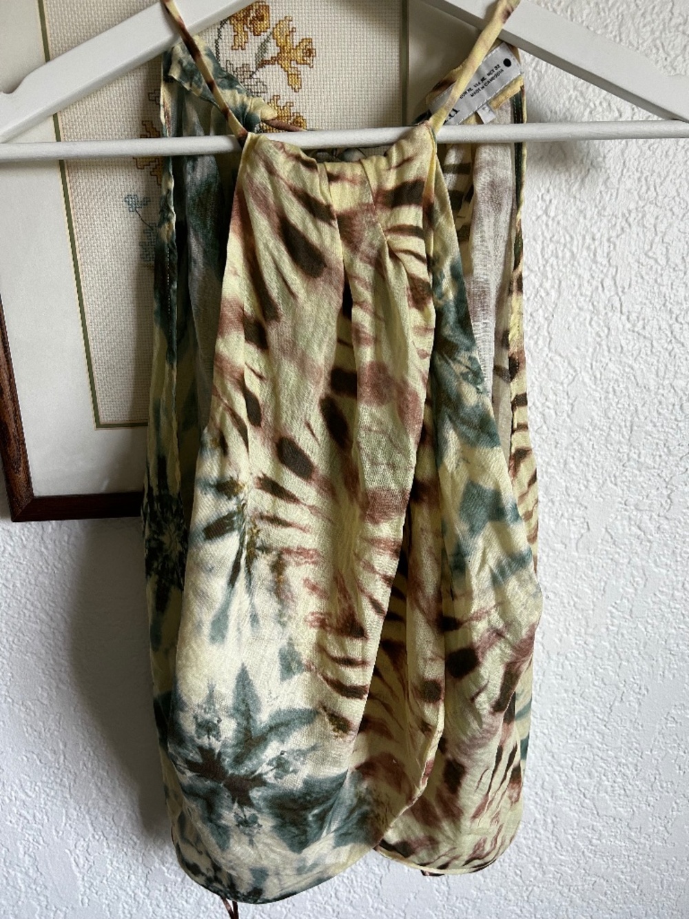 ZARA tie-dye summer top